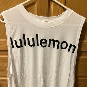Lululemon white wide sleeve tee